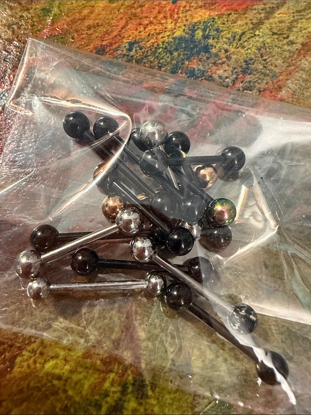 Bars lot of 14 bundle set new metal black